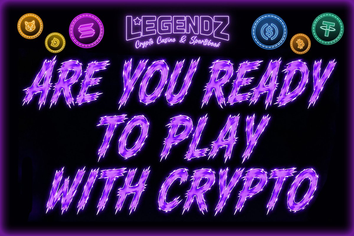 LegendzCasinoIO's tweet photo. Ready to play with crypto?

At https://t.co/VsykOqk5Qr all cryptocurrencies are accepted

- Instant deposits
- Instant withdrawals https://t.co/Z3eOIrDLhB