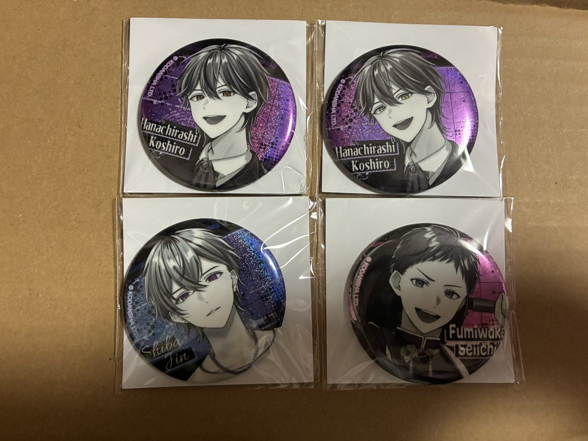 くじメイト #ハンドレッドノート #交換希望 譲:画像の缶バッジ 求:恵美