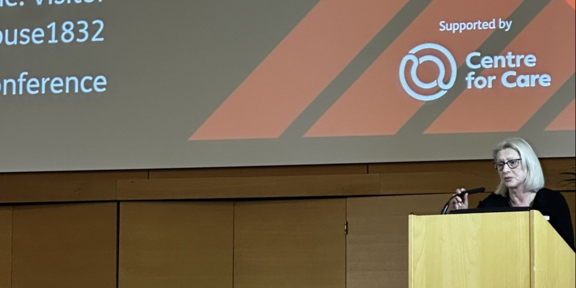 CarersUK's tweet photo. Carers UK’s Chief Executive, Helen Walker, lays out the stark reality faced by unpaid carers and what society needs to do to build carer friendly communities.
This conference is sponsored by @CentreForCare
#StateOfCaringConference https://t.co/4kbAJuI66j