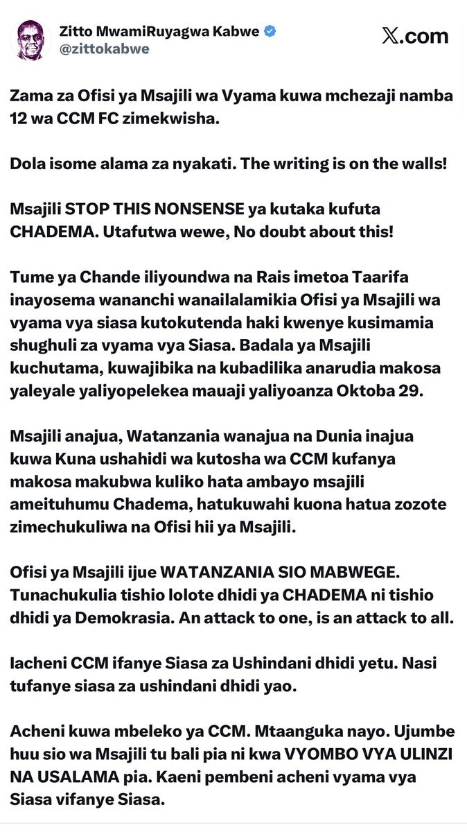 Martin Maranja Masese tweet media