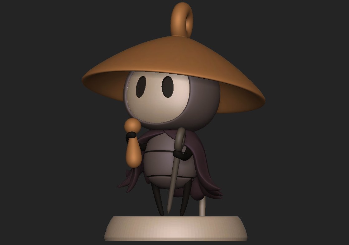ma_yusei's tweet photo. 別角度から
シェルマ（Sherma）
#ワンフェス #WF2026s #silksong #hollowknight https://t.co/bnnVMSpKKW