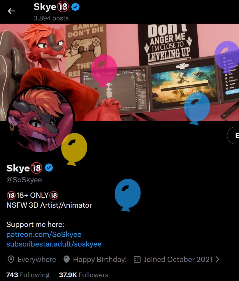 Skye🔞 tweet media