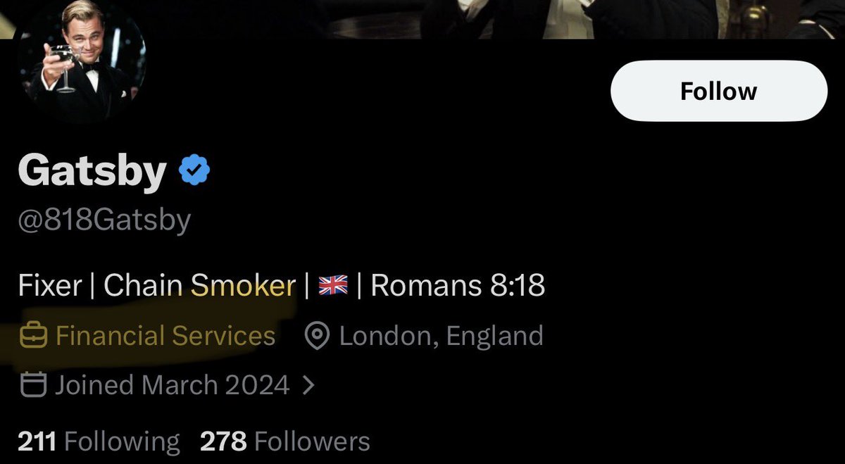xCriticalBeast's tweet photo. @818Gatsby @mattdannatt @SkyNews @AliFortescue Financial Services BTW … what a fucking joke https://t.co/kTvvX0KQqK