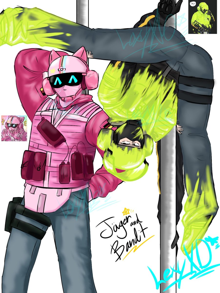Bandit and Blitz Kisser tweet media