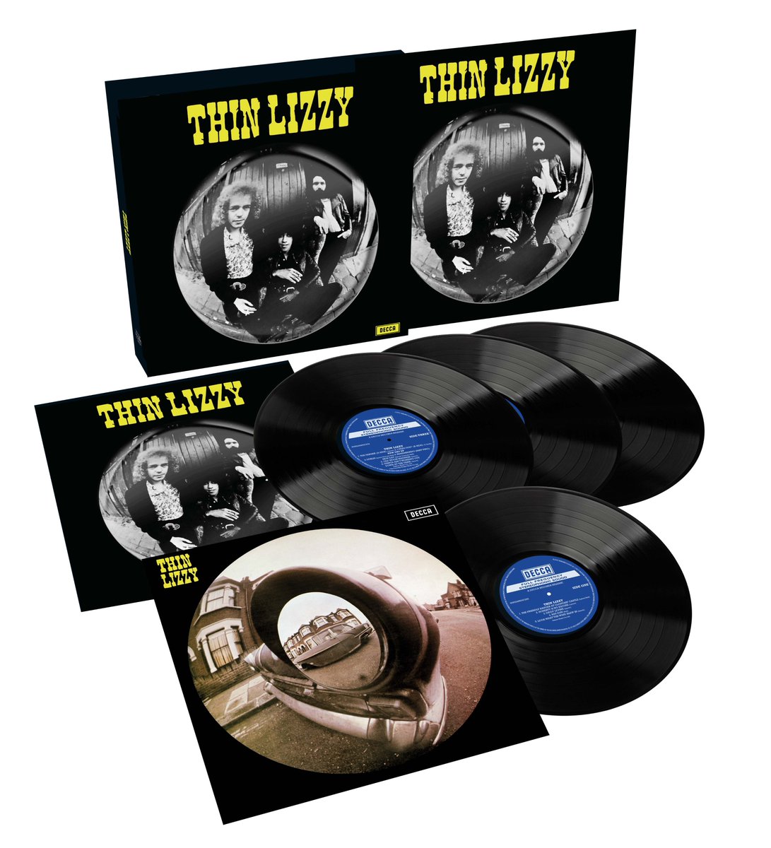 THIN LIZZY Thin Lizzy (Deluxe Edition) Green 2LP / CD Boxset / LP