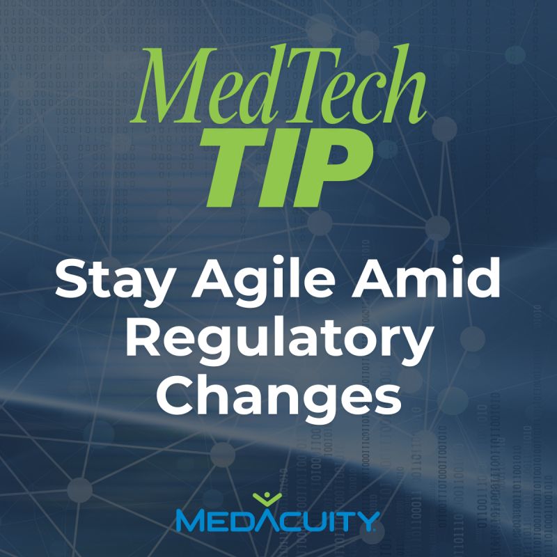 MedAcuity's tweet photo. Regulations keep evolving-is your process built to adapt? Staying compliant while innovating requires agile workflows, proactive regulatory intelligence, &amp; continuous learning. Strong change documentation also helps ensure audit readiness &amp; submission success #AgileDevelopment https://t.co/IoitbWwe2U