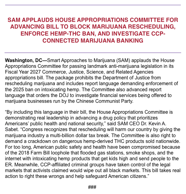 Smart Approaches to Marijuana tweet media
