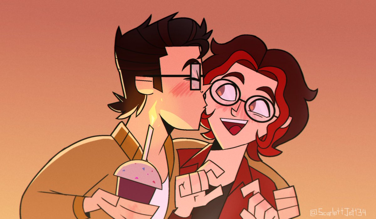 Spensami art for my birthday💚❤️ Art by: @/SJett34 #dctwt