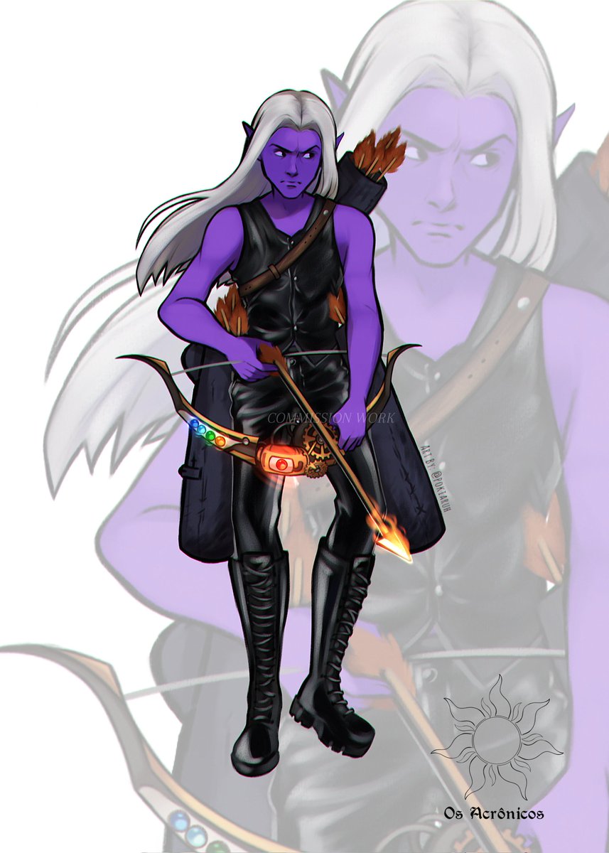 Pokiaruh's tweet photo. Character design commission for the independent publisher: "Os Crônicos" https://t.co/XER4Z9jAHE