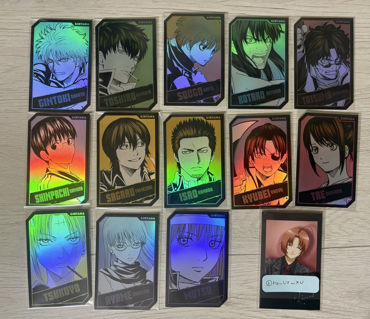 銀魂 キャラクターズホロカードコレクション 交換 [ 譲 ]画像のもの