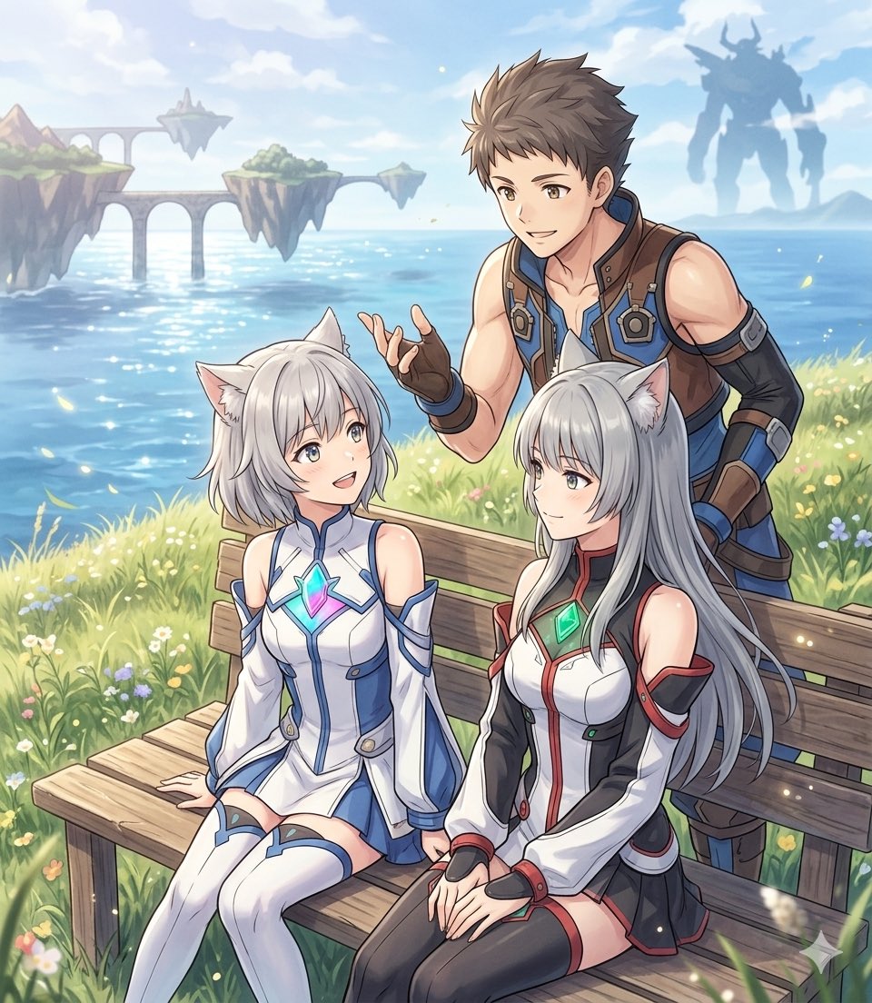 ゼノブレイド2 ゼノブレイド3 新たなる未来 レックス（大人）が合流し