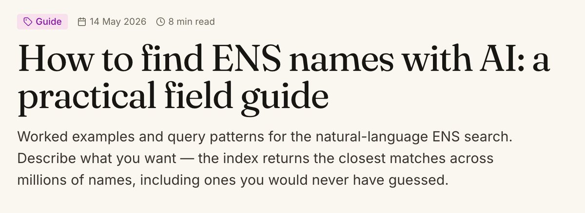 ENS.Tools | ENSTools.eth tweet media