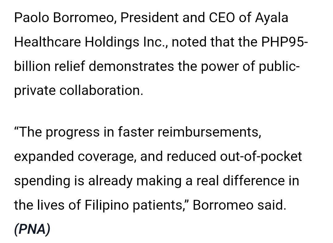 IamNinaGirl's tweet photo. Yes!!! 👏👏👏
#PBBM
#PhilHealth
#DOH
#PBBMAdmin
#PSAC
#ZeroBalanceBilling
#BayadnaangBillMo
#BagongPilipinas https://t.co/whlkAyCsN3