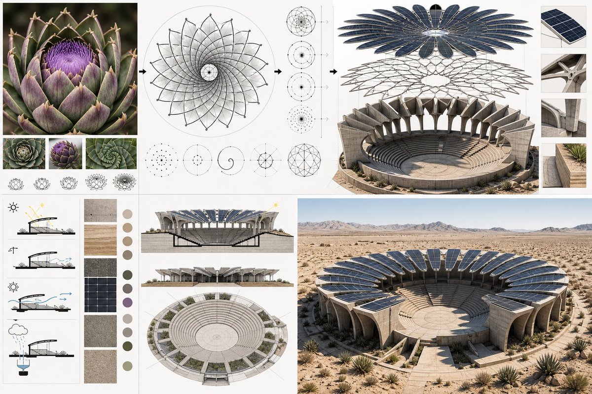 Biogeometry In Buildings Gpt 2.0 images biomimetic design study of [natural organism/system ...