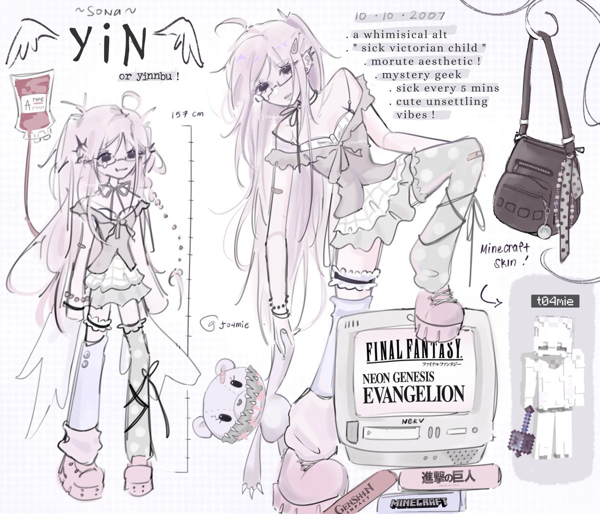 yin . ˽ . tweet media