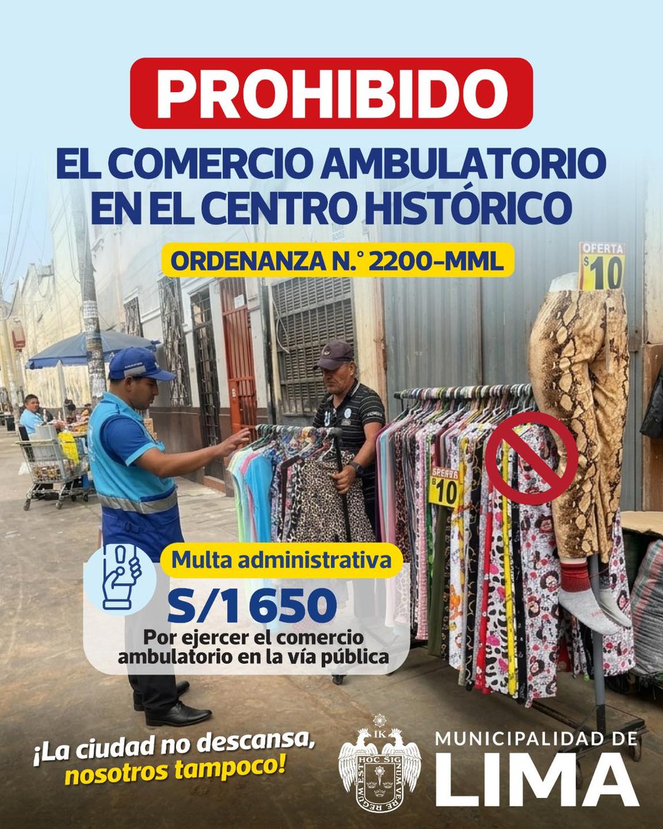 Municipalidad de Lima tweet media