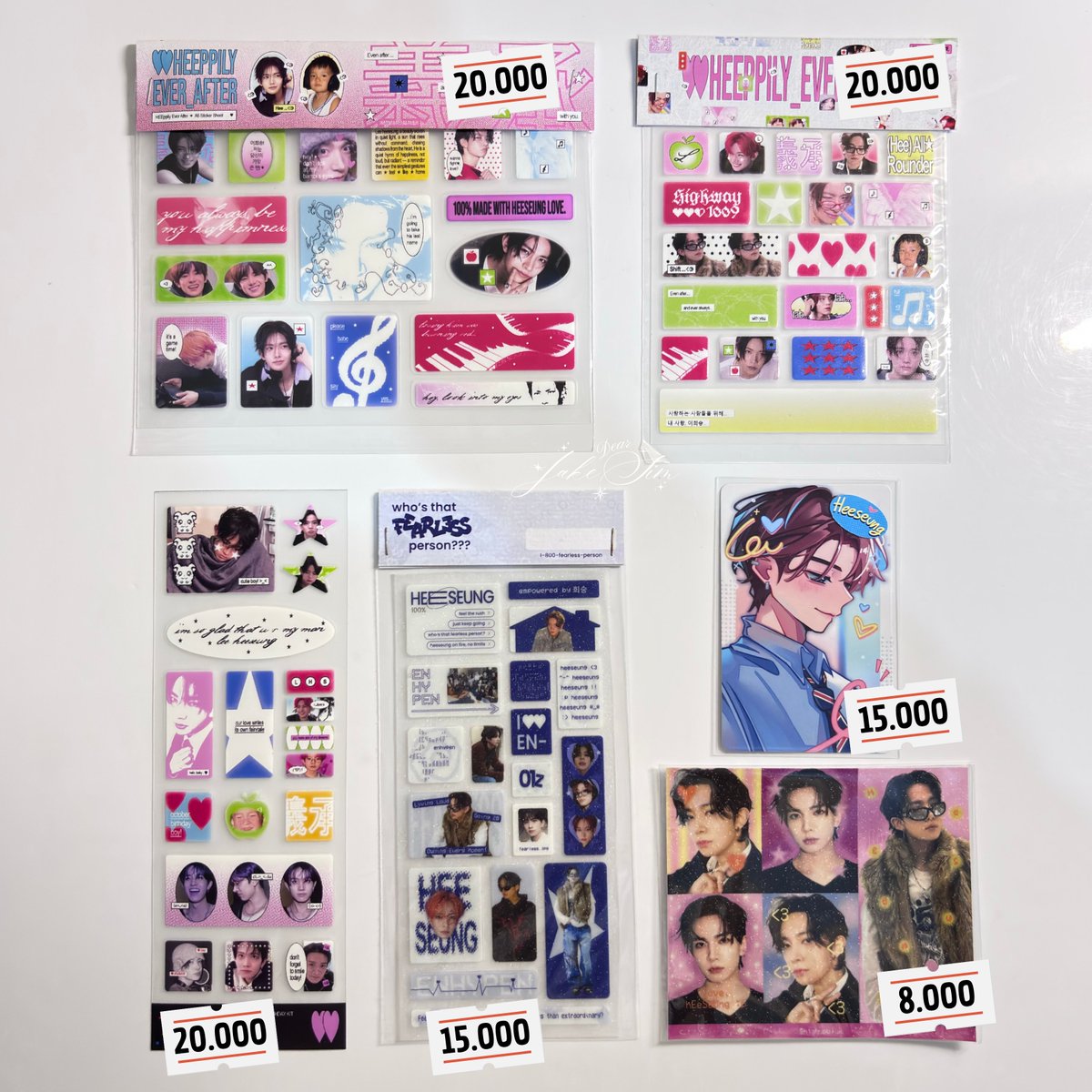 _dearJakeSim_'s tweet photo. [help rt]

Want to Sell (WTS)

🎀Gonna downsize my collection🎀

>>boleh nego tipis produk tertentu
>>exc all

Heeseung Evan AMC artist made collection enhypen slogan cheering kit stiker book pc photocard clothes doll keychain keyring pin https://t.co/Kkj8FQPJRO