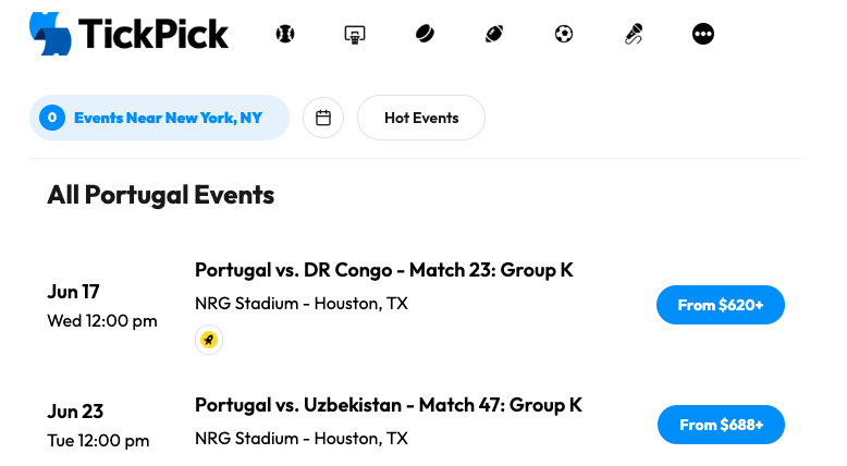 TickPick tweet media