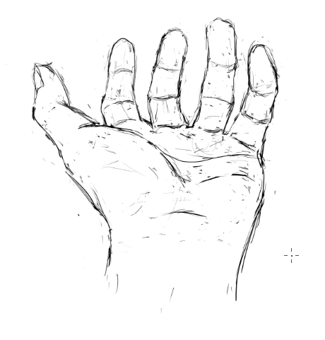 お手手。 #drawing