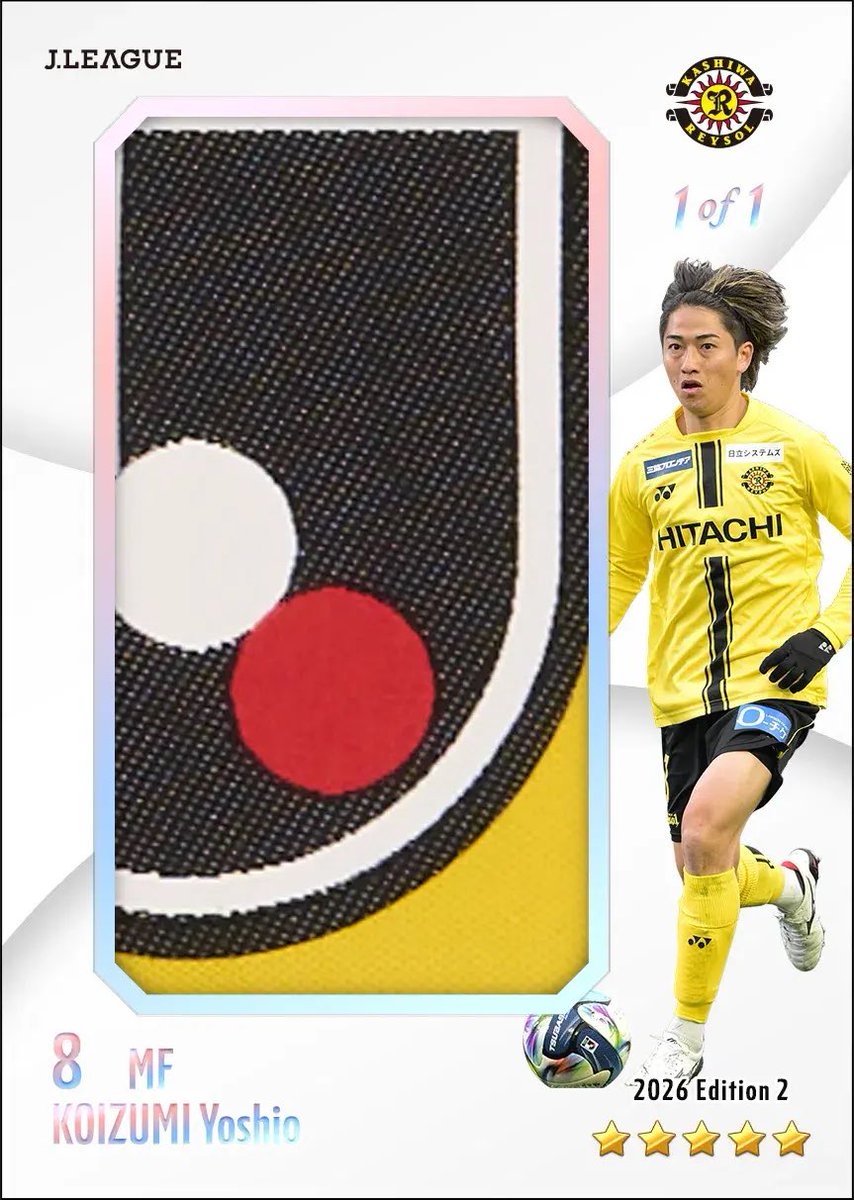 JFC 1of1 小泉佳穂 選手をお譲り頂きました☀️ まさか手に入るとは