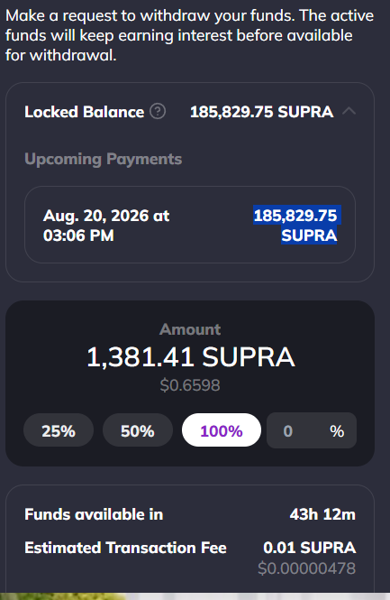 1985chaudhary's tweet photo. @JoshuaTobkin The locking period of my Supra token gets extended automatically every time, this is the fourth time my token was supposed to unlock on May 20, so why did it get extended again to August 2020? https://t.co/vbnfO1fVW0