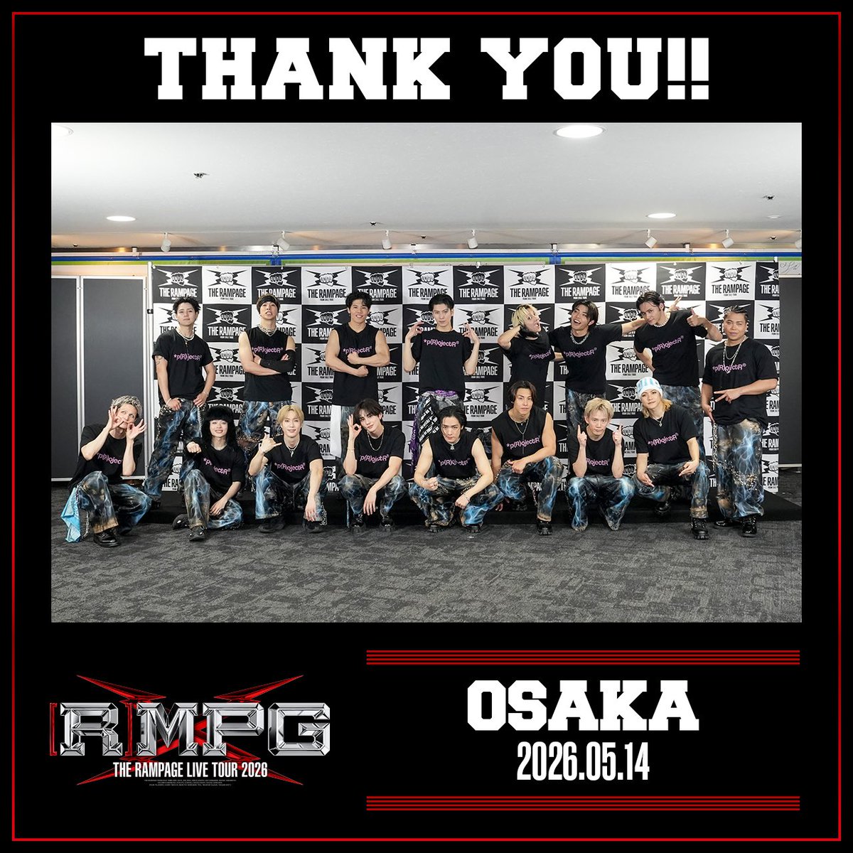 THE RAMPAGE OFFICIAL tweet media
