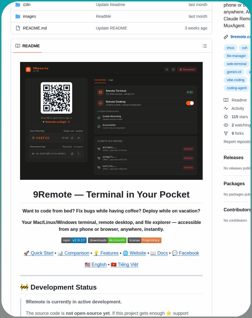 tom_doerr's tweet photo. Terminal in your pocket with zero config

https://t.co/U7EaQruSvD https://t.co/udmvVNeQCa