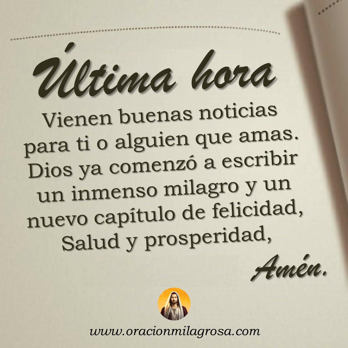 Oración Milagrosa tweet media