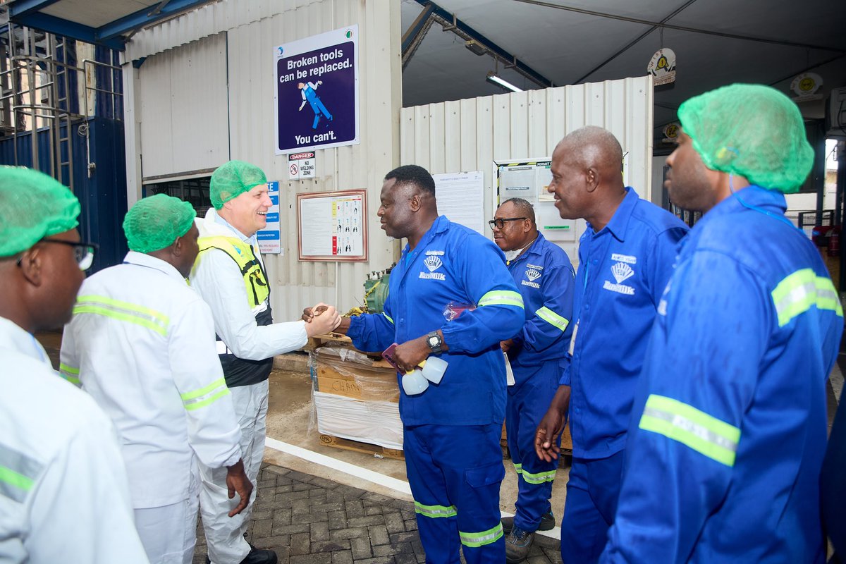 FanMilkWA's tweet photo. FanMilk hosted Danone CEO in Ghana, celebrating strong business growth and renewed trust. 

The visit highlighted Ghana’s strategic importance and key partnerships, marking a new chapter of bold ambition and sustainable growth.
#Bringbackthepride #Accelerate https://t.co/q8nXiSKDa9