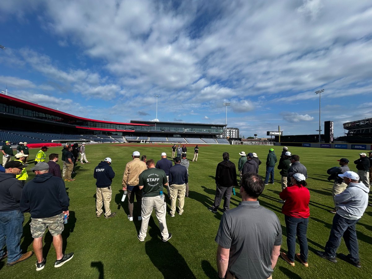 VirginiaSFMA's tweet photo. Our 2026 Field &amp; Demo Day is off to a great start at CarMax Park - thank you to all of our sponsors and members for joining us on this beautiful day! https://t.co/FSA71O1Qdw