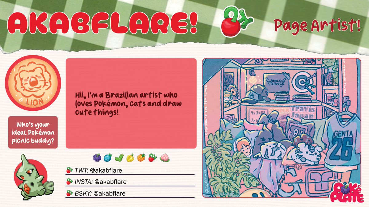 PokéPlate: A Pokémon Cookbook Zine tweet media