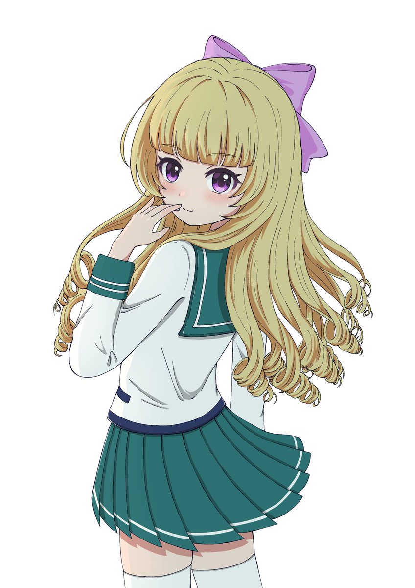 wakanadee's tweet photo. ぎゅるんぎゅるんヘアがかわいい
 #バトガ #千導院楓 https://t.co/7HW8gsOpMS