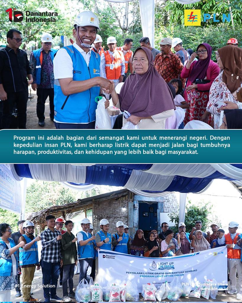 PLN Unit Induk Distribusi Sumatera Utara tweet media