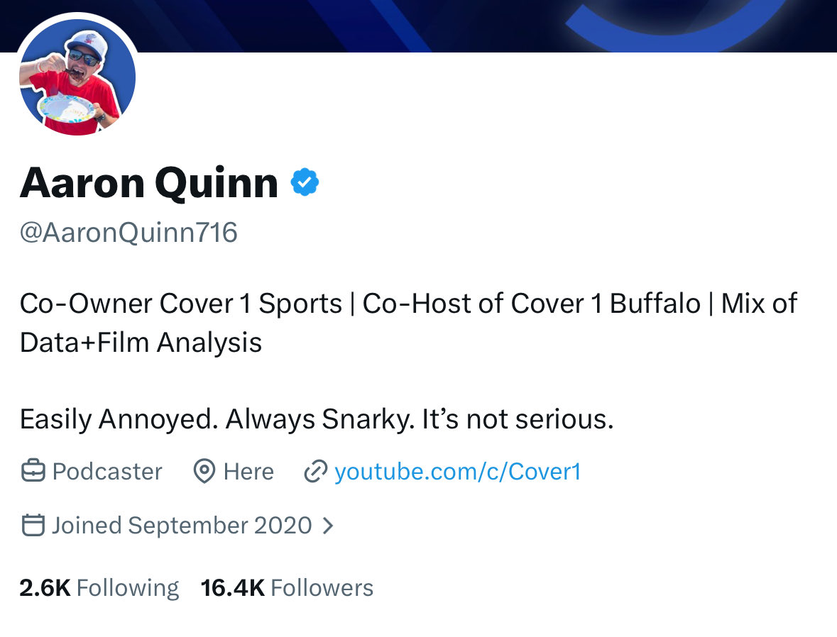 Aaron Quinn tweet media