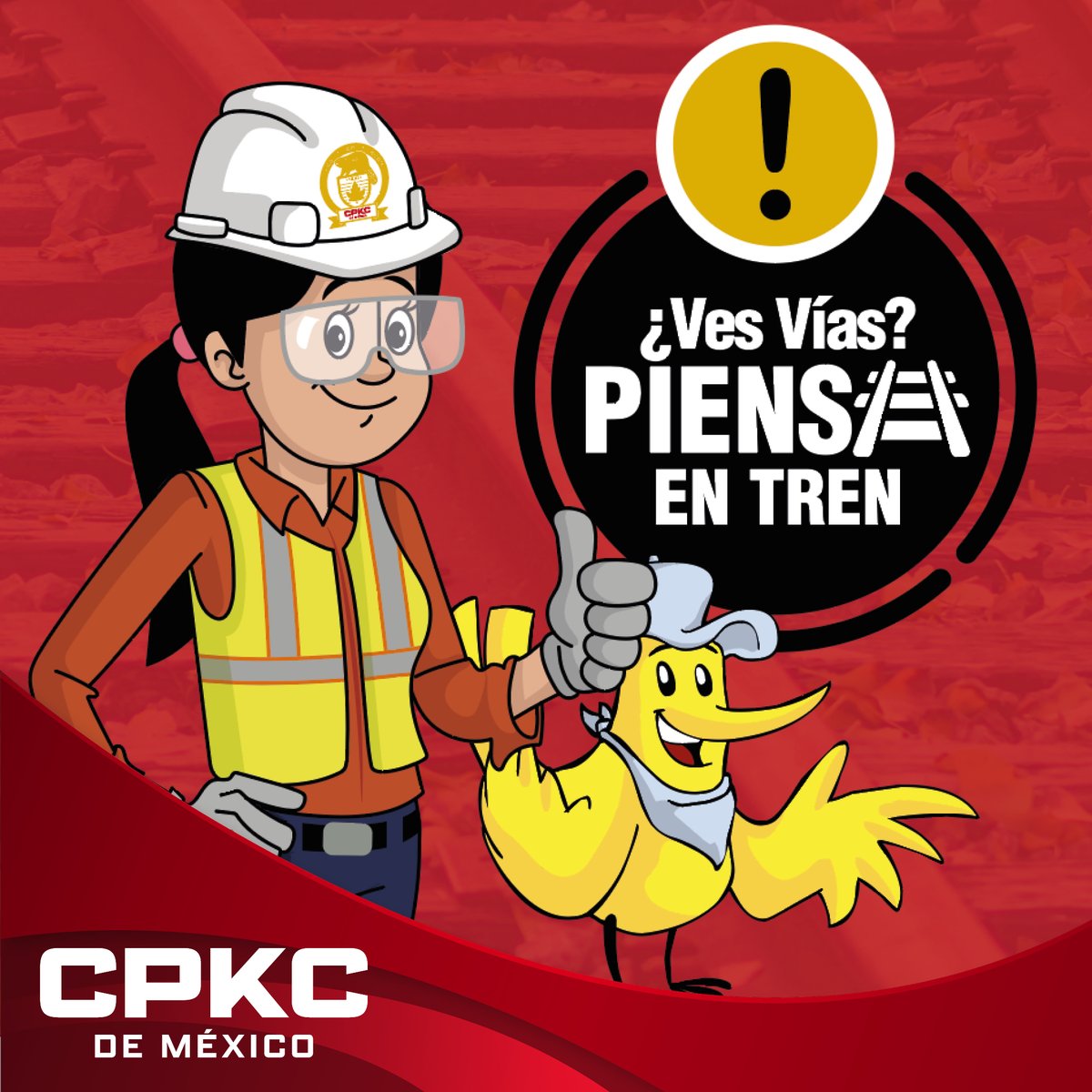 LazaroCommunity's tweet photo. La seguridad ferroviaria también es parte de la transformación. Desde 2004,#CPKCdeMexico es parte del programa “Alto Total”, con educación preventiva a más de 500 mil personas. La empresa impulsa esta iniciativa para fomentar cruces bajo el principio “Detente, observa y escucha”. https://t.co/hEPmdBmq2J