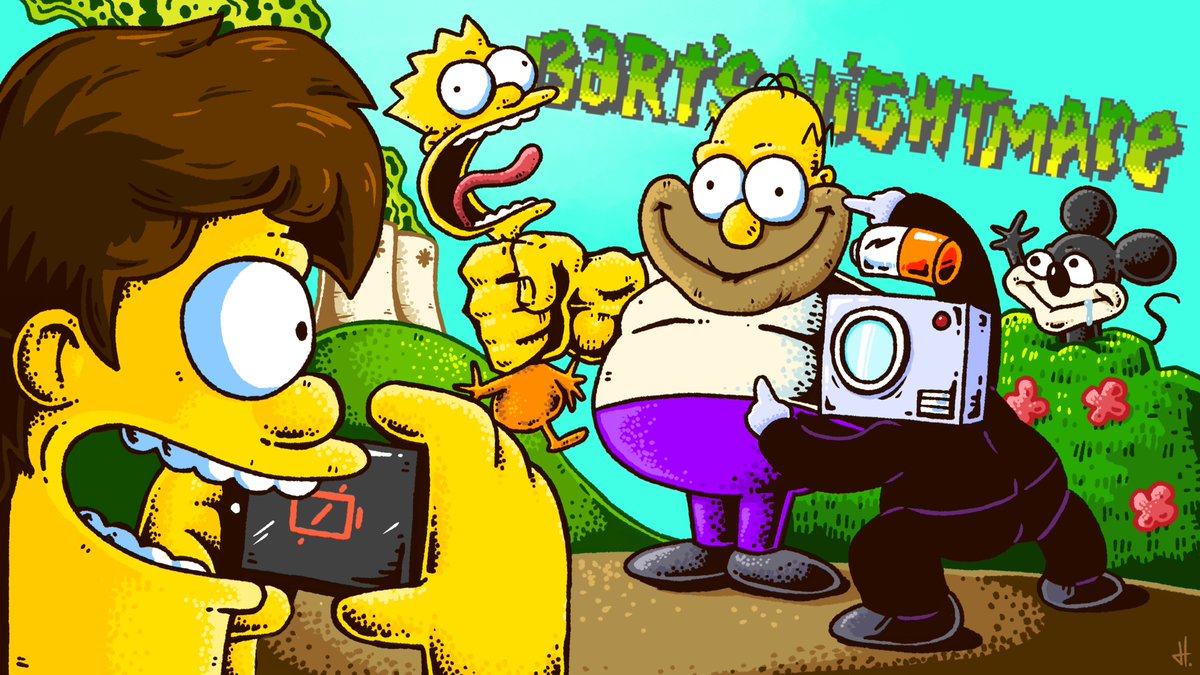PD_Cartoons's tweet photo. Thumbnail for the new @Cinnamations_ video! Link below. https://t.co/V1WXfFqhke