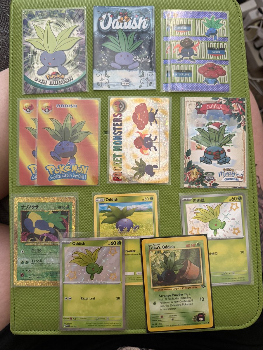 AshleyOfTheYear's tweet photo. 345 Oddish 💚 https://t.co/gjXAvwprq6