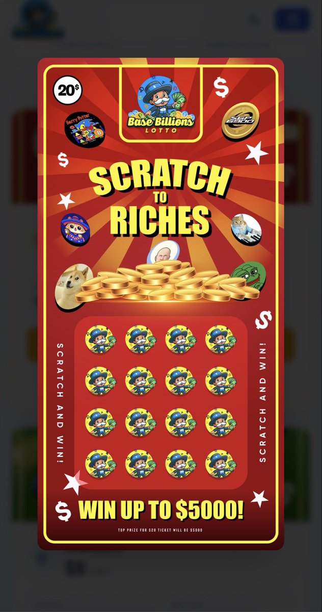 Base Billions Lotto tweet media