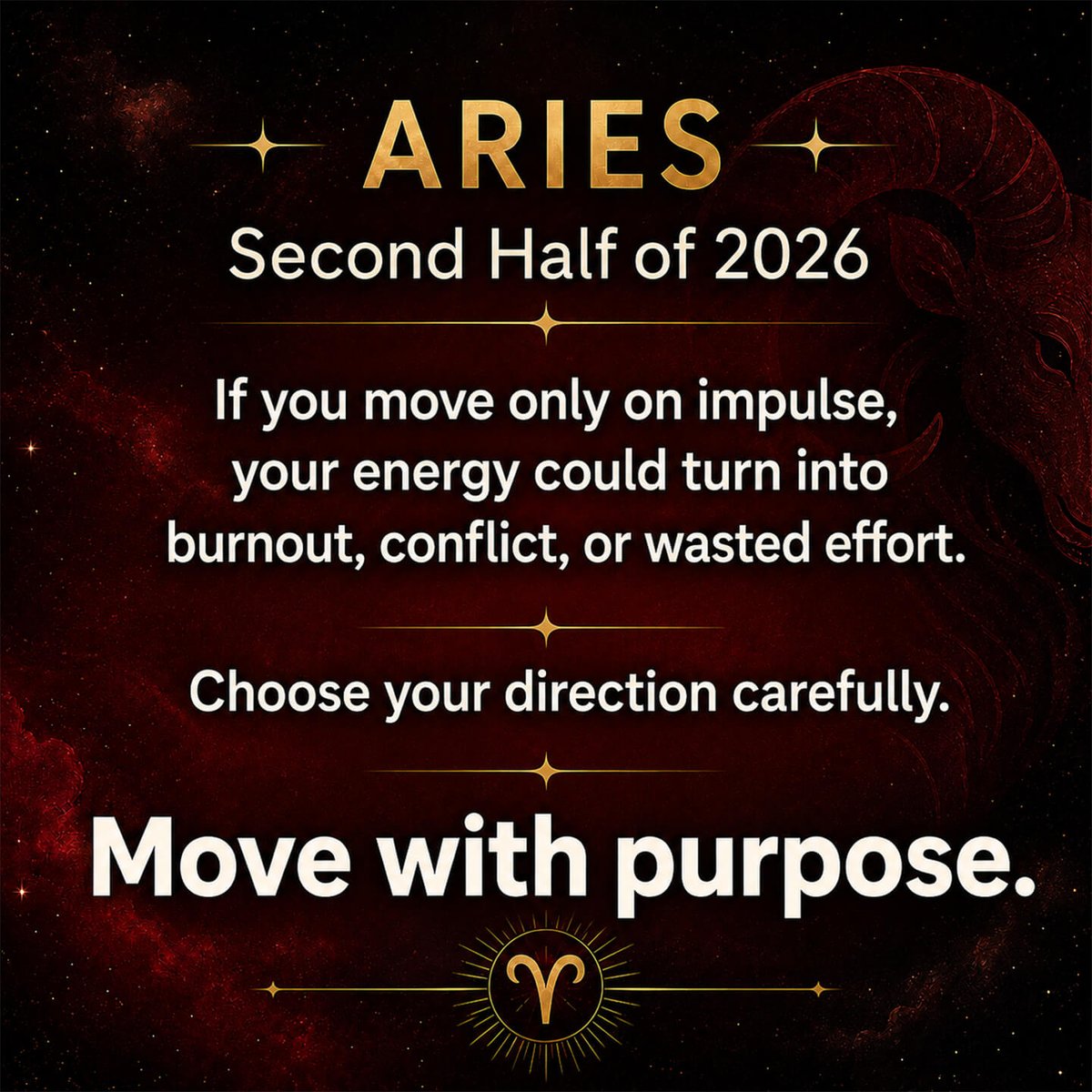 enhoshilogy's tweet photo. ♈Aries
The second half of 2026 is almost here. Here are the key points Aries should keep in mind.
#Aries
#Astrology
#Horoscope
#ZodiacSigns
#MoveWithPurpose https://t.co/wsItZvR2cG