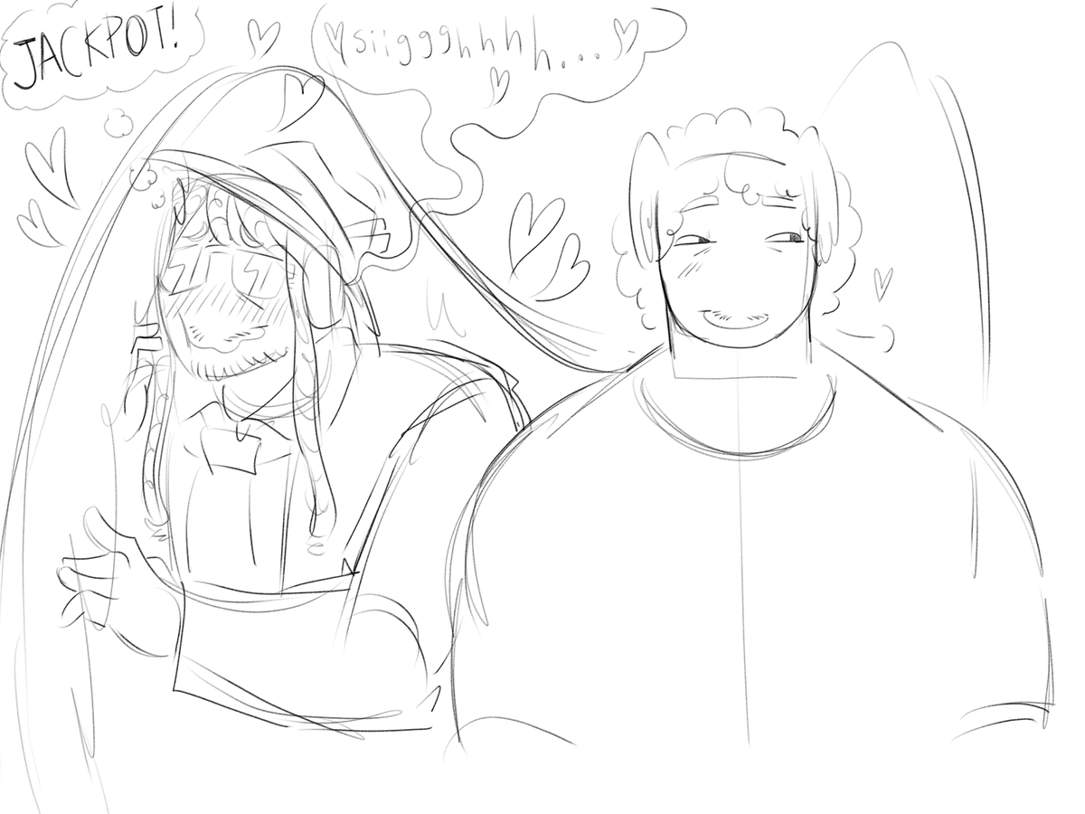 mozzaicynth's tweet photo. (2/2) honestly might just redraw this panel because its cute i Think https://t.co/PfzyBgwahd