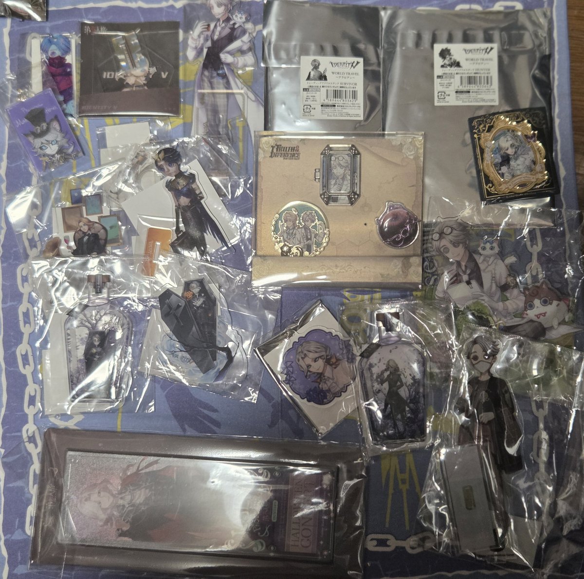 第五人格　納棺師&ポストマン　バッジ　10個 相互様で未開封品、飾ってたの含めて第五人格の写真家、納棺師、ポスト