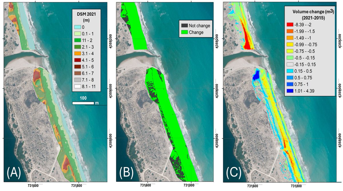 RemoteSens_MDPI's tweet photo. 👉👉 Re-Using #Historical #Aerial Imagery for Obtaining #3D Data of Beach-Dune Systems: A Novel Refinement #Method for Producing Precise and Comparable DSMs

✍️ Jaime Almonacid-Caballer et al.
🔗 https://t.co/oTdhPP1MbY https://t.co/BSOtNTFMxL