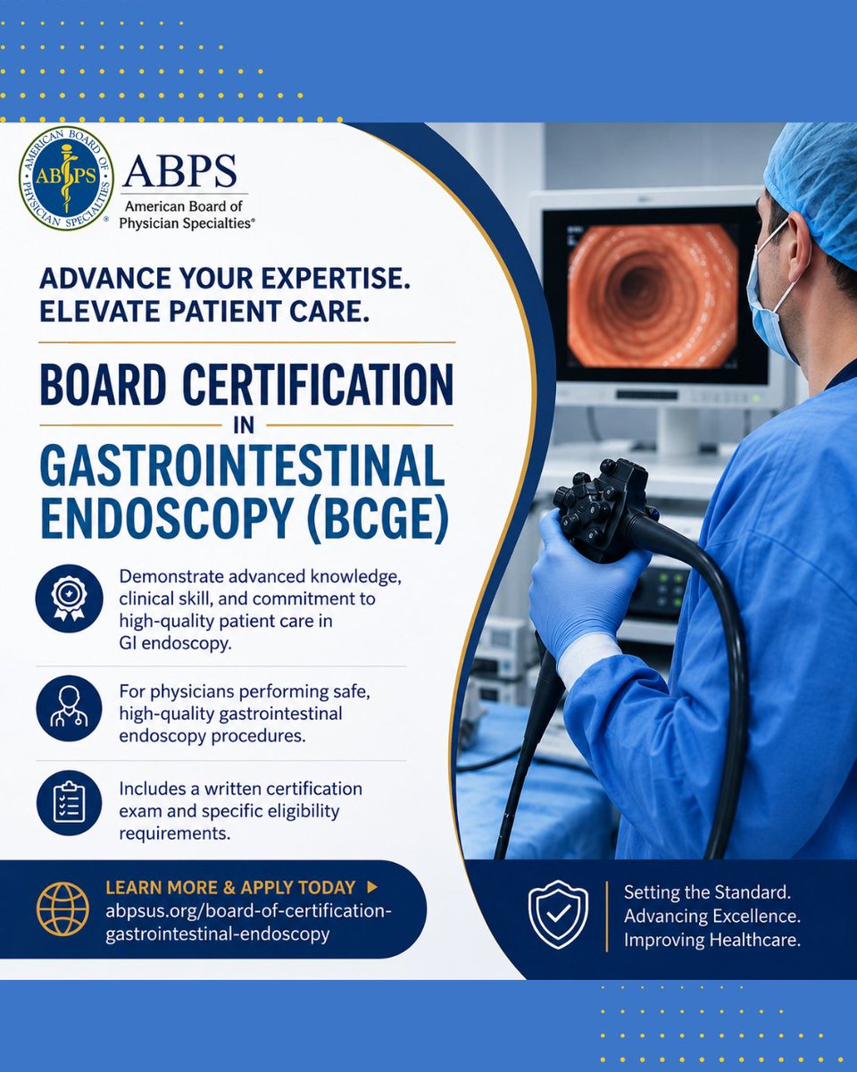 American Board of Physician Specialties (ABPS) tweet media