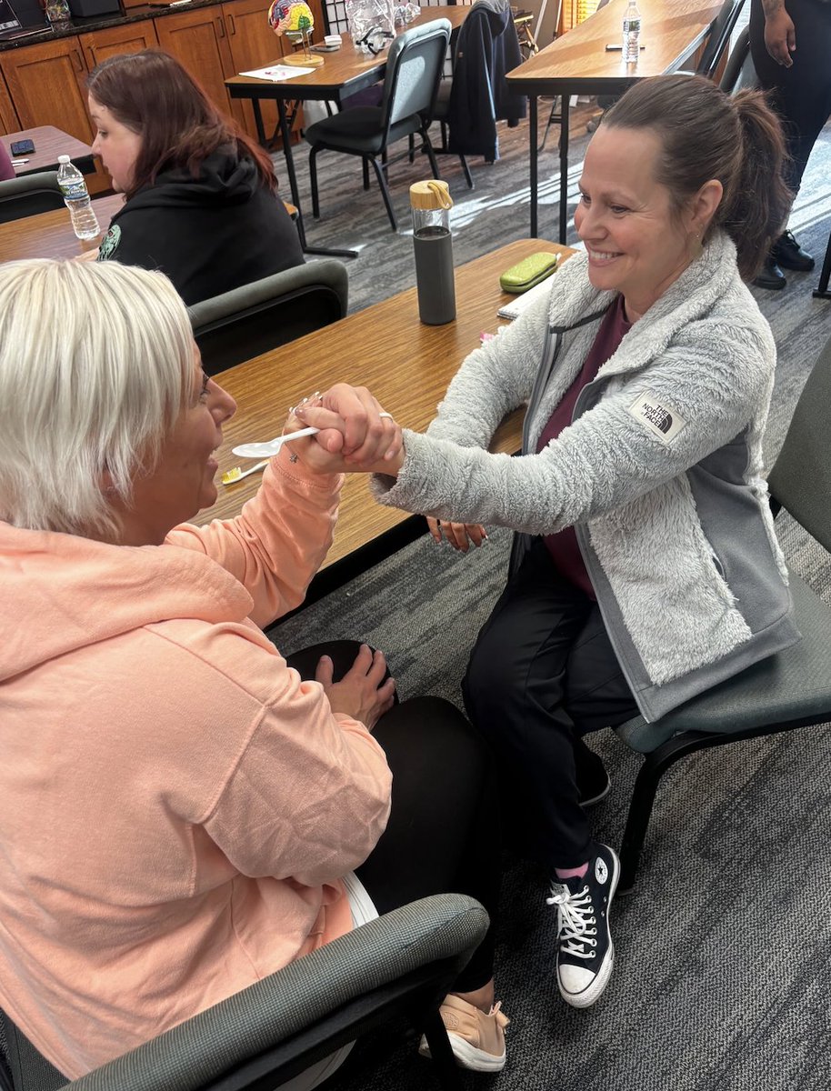 RAHNorthernMich's tweet photo. Another great in-person training! 💙 Our caregivers participated in hands-on education covering dementia care, ergonomics and positioning, communication, documentation, and hospice care. We are proud to continue investing in training opportunities that support high-quality care. https://t.co/SVALwvJggl