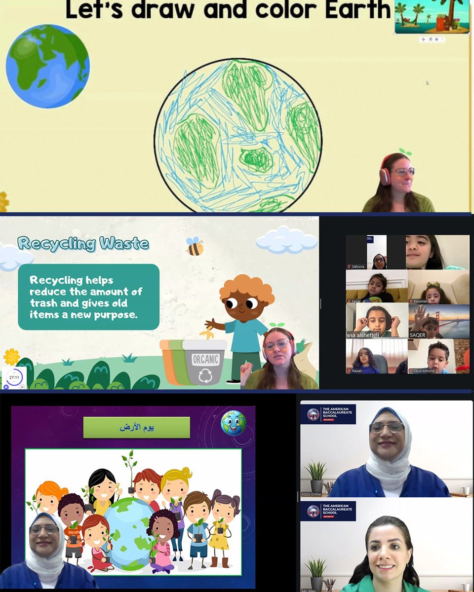 ABSKW's tweet photo. Our KG students celebrated Earth Day through engaging online activities, learning about caring for our planet while having fun together. A meaningful day filled with creativity, awareness, and young minds making a difference.
#EarthDay #KGStudents #OnlineLearning #EcoFriendly https://t.co/DHnROwBUPm