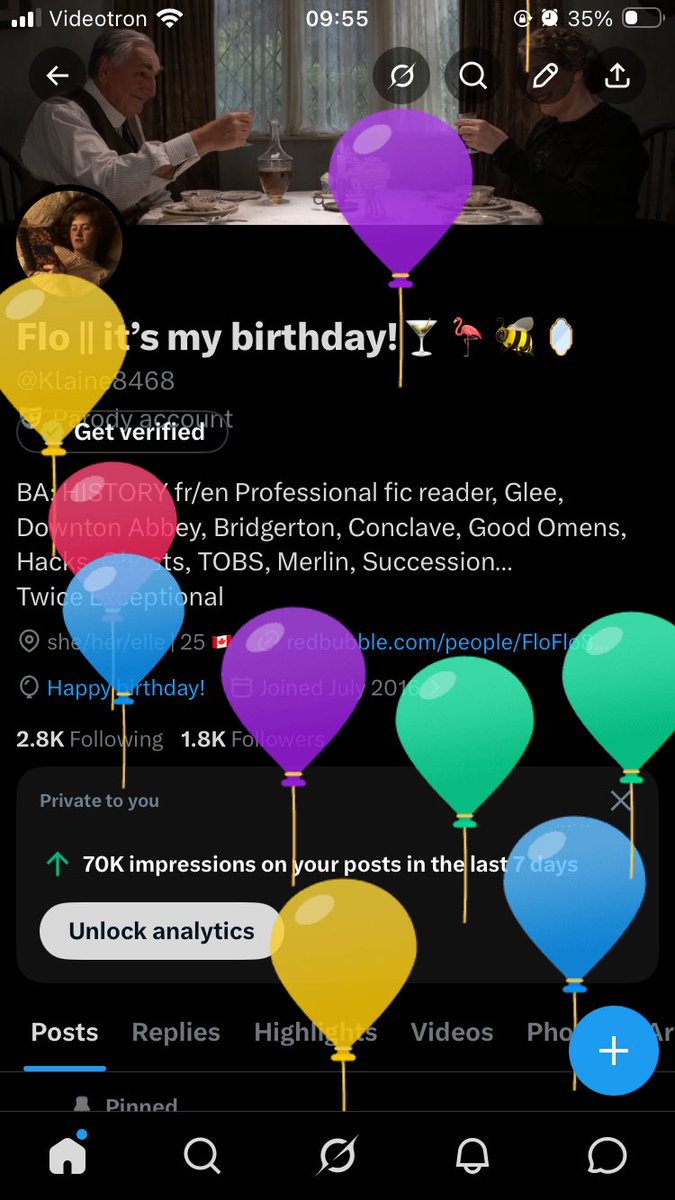 Flo || it’s my birthday!🍸🦩🐝🪞 tweet media