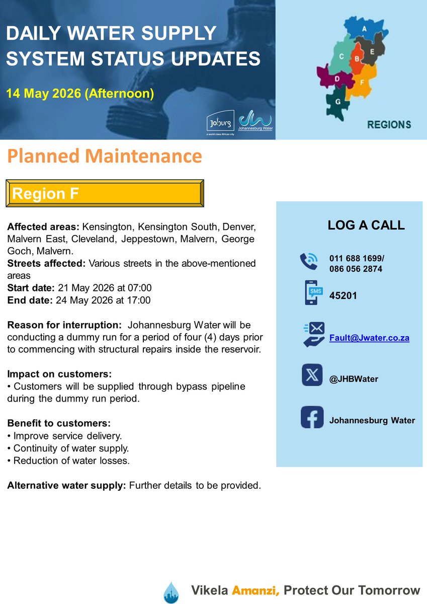 Johannesburg Water tweet media