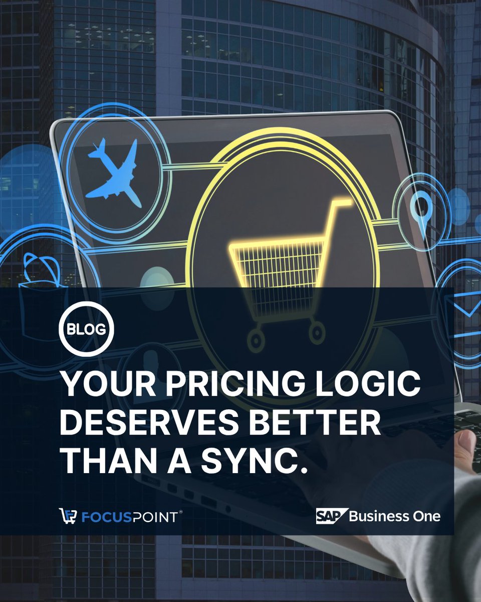 FocusPointSAP's tweet photo. Your SAP data already contains the intelligence. The question is whether your ecommerce engine can execute it.

Read the full blog post. Link to our site in our profile.

#SAPBusinessOne #B2BEcommerce #DistributionIndustry #ManufacturingGrowth #FocusPoint https://t.co/DfIYq6Zm35