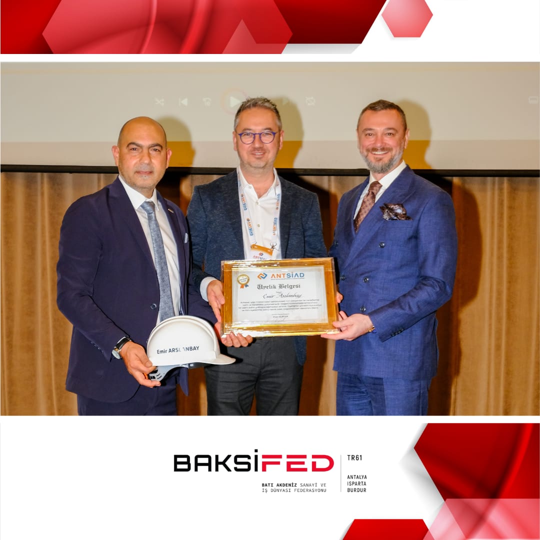 Baksifed's tweet photo. Başkanımız Mustafa Cengiz, Antalya Yapı Malzemeleri Sanayici ve İş İnsanları Derneği (ANTSİAD) Mayıs Ayı Genişletilmiş Olağan Toplantısı’na, katılım sağladı. https://t.co/5kNb7Droe2