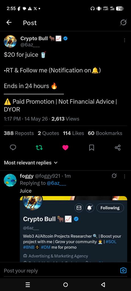 KingWeb370919's tweet photo. @6az___ Done 💯✅ https://t.co/LV3LiRyTCw